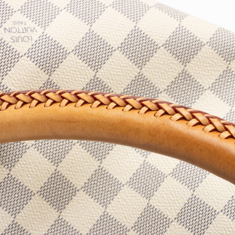 Louis Vuitton Damier Azur Artsy MM Shoulder Bag (A8ts8C) - Image 9