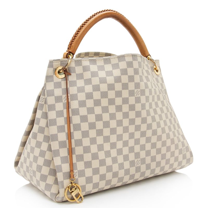 Louis Vuitton Damier Azur Artsy MM Shoulder Bag (A8ts8C) - Image 2