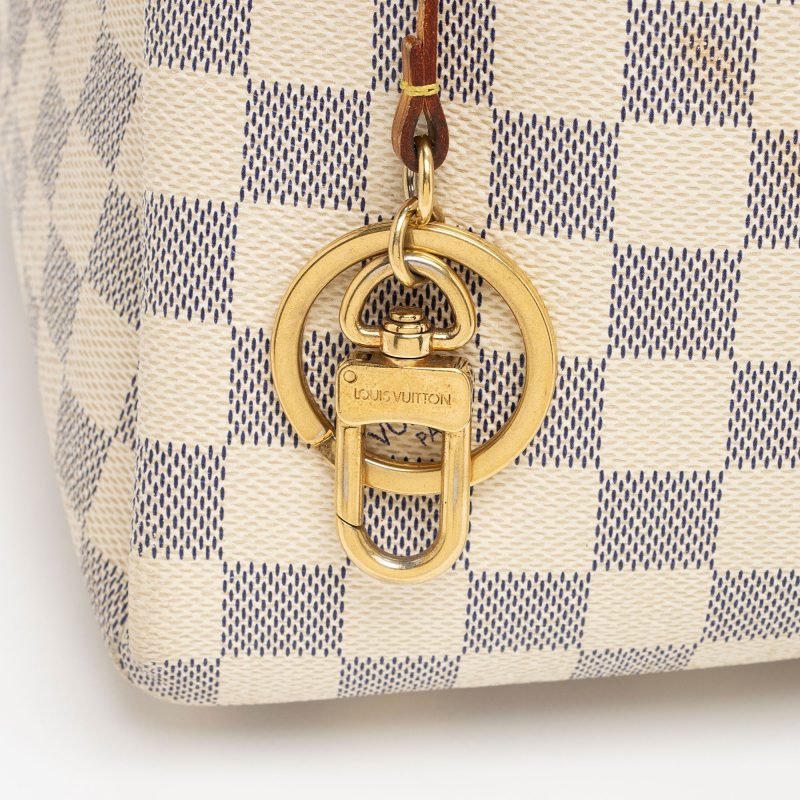 Louis Vuitton Damier Azur Artsy MM Shoulder Bag (X12eKK) - Image 8