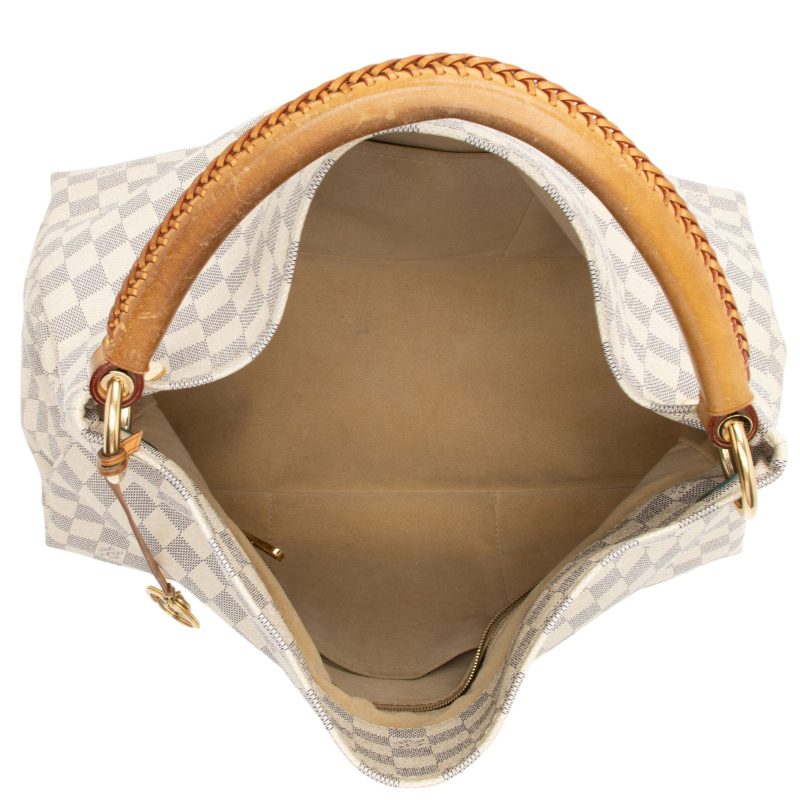 Louis Vuitton Damier Azur Artsy MM Shoulder Bag (X12eKK) - Image 6