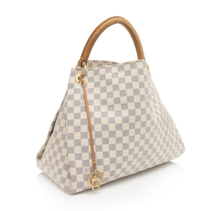 Louis Vuitton Damier Azur Artsy MM Shoulder Bag (X12eKK) - Image 2