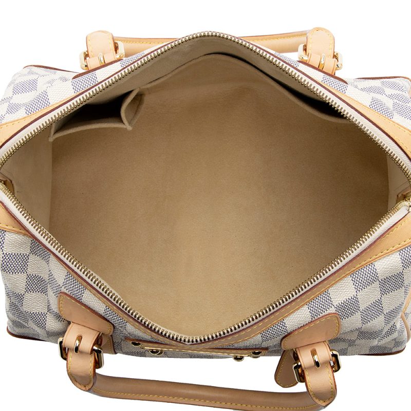 Louis Vuitton Damier Azur Berkeley Satchel (18930) - Image 7