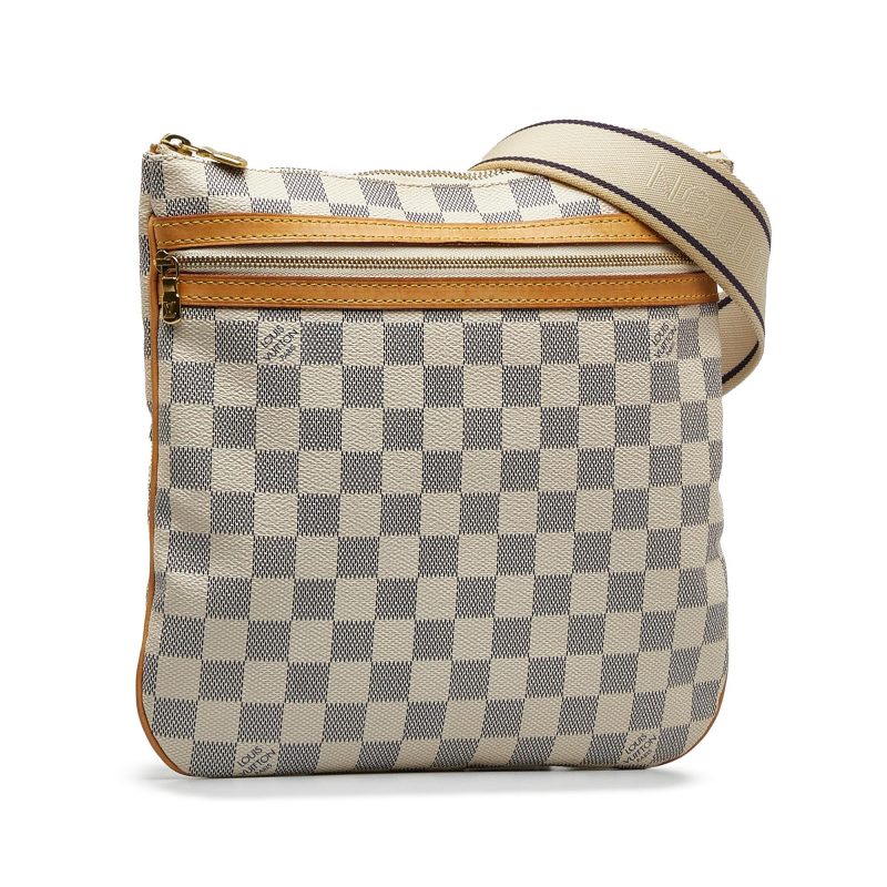 Louis Vuitton Damier Azur Bosphore Pochette (2CBCKv) - Image 2