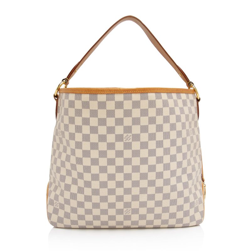 Louis Vuitton Damier Azur Delightful MM Shoulder Bag (dOaylq) - Image 3
