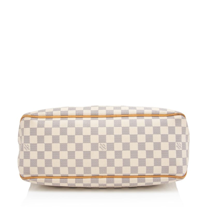 Louis Vuitton Damier Azur Delightful MM Shoulder Bag (dOaylq) - Image 4