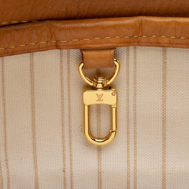 Louis Vuitton Damier Azur Delightful MM Shoulder Bag (dOaylq) - Image 10