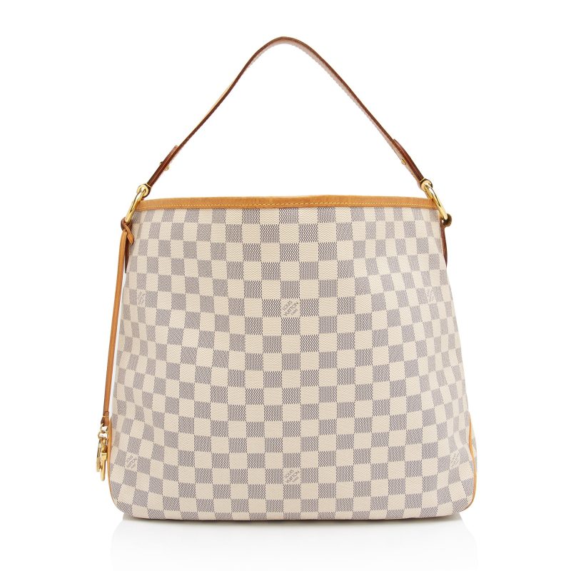 Louis Vuitton Damier Azur Delightful MM Shoulder Bag (dOaylq)
