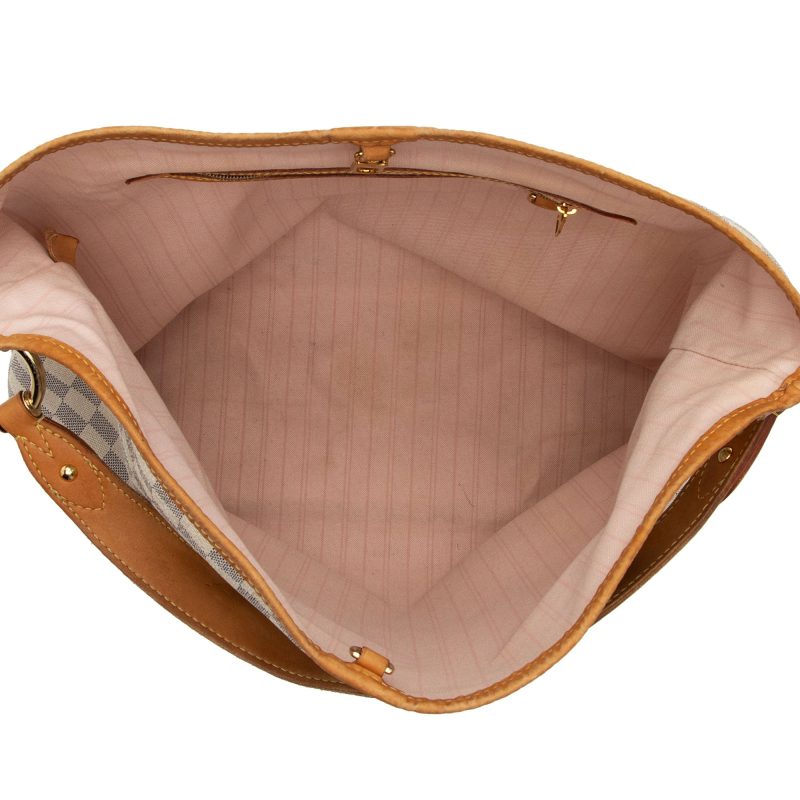 Louis Vuitton Damier Azur Delightful MM Shoulder Bag (HQhgXp) - Image 7