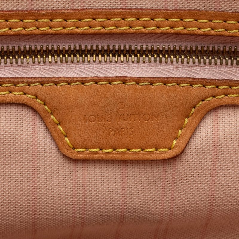 Louis Vuitton Damier Azur Delightful MM Shoulder Bag (HQhgXp) - Image 8