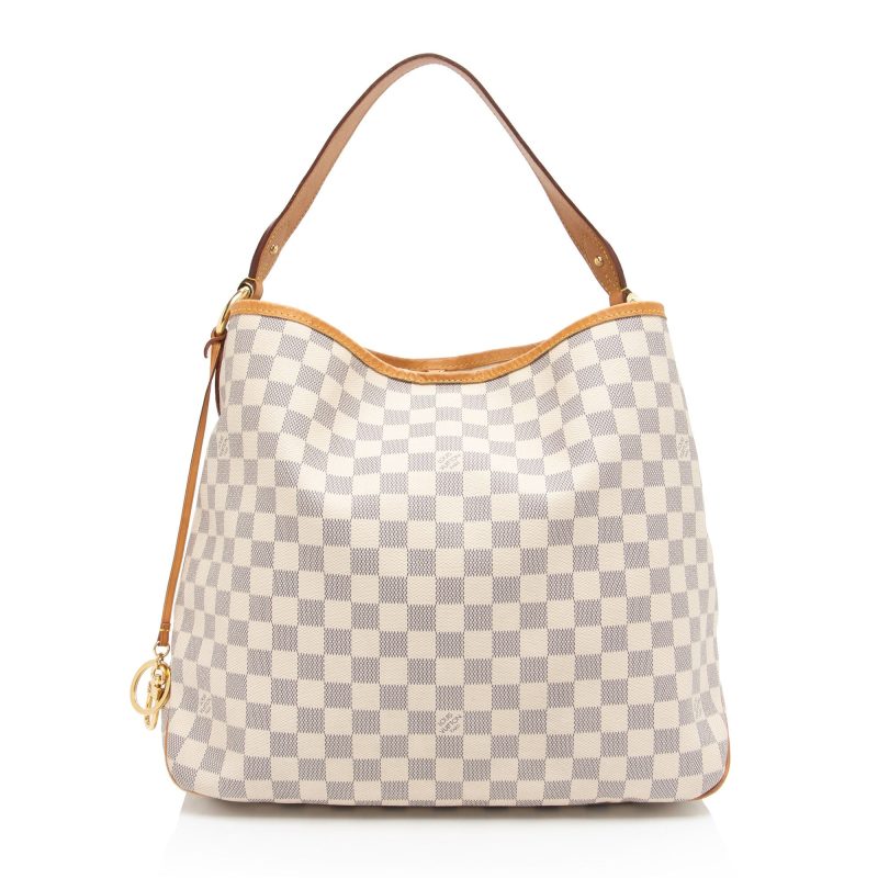 Louis Vuitton Damier Azur Delightful MM Shoulder Bag (TxIVzX)