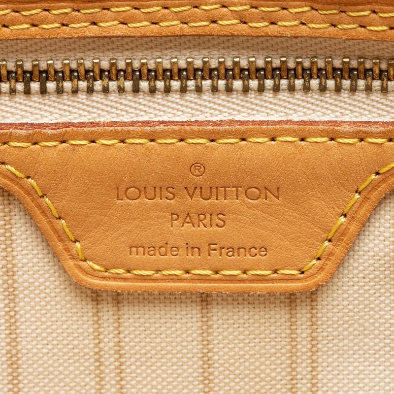 Louis Vuitton Damier Azur Delightful MM Shoulder Bag (TxIVzX) - Image 8