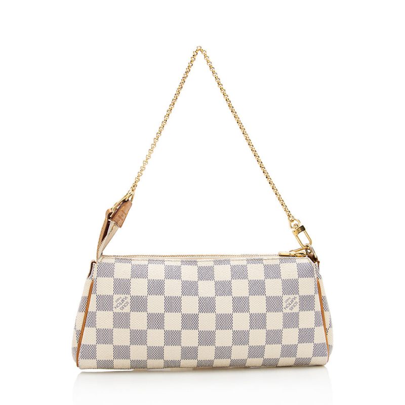 Louis Vuitton Damier Azur Eva Clutch (18406) - Image 3