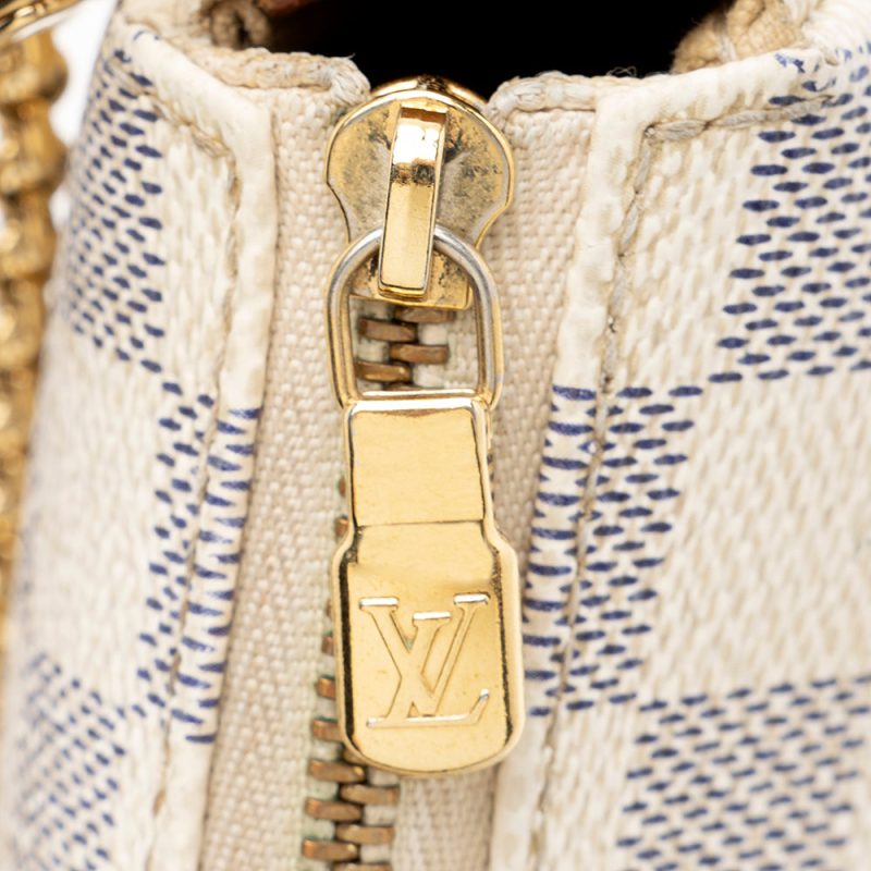 Louis Vuitton Damier Azur Eva Clutch (18406) - Image 10