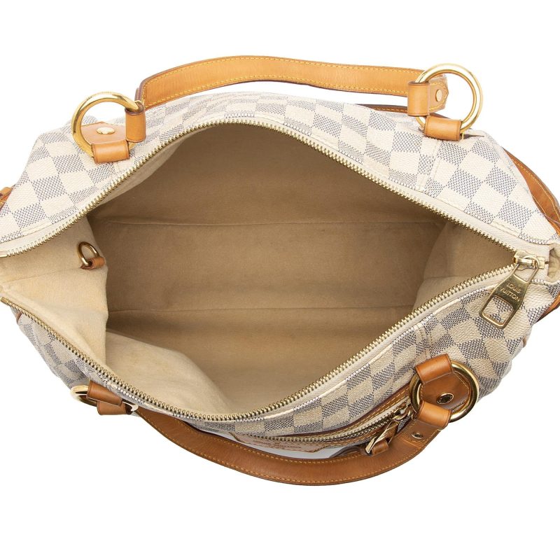 Louis Vuitton Damier Azur Evora MM Tote (0xwDLg) - Image 7