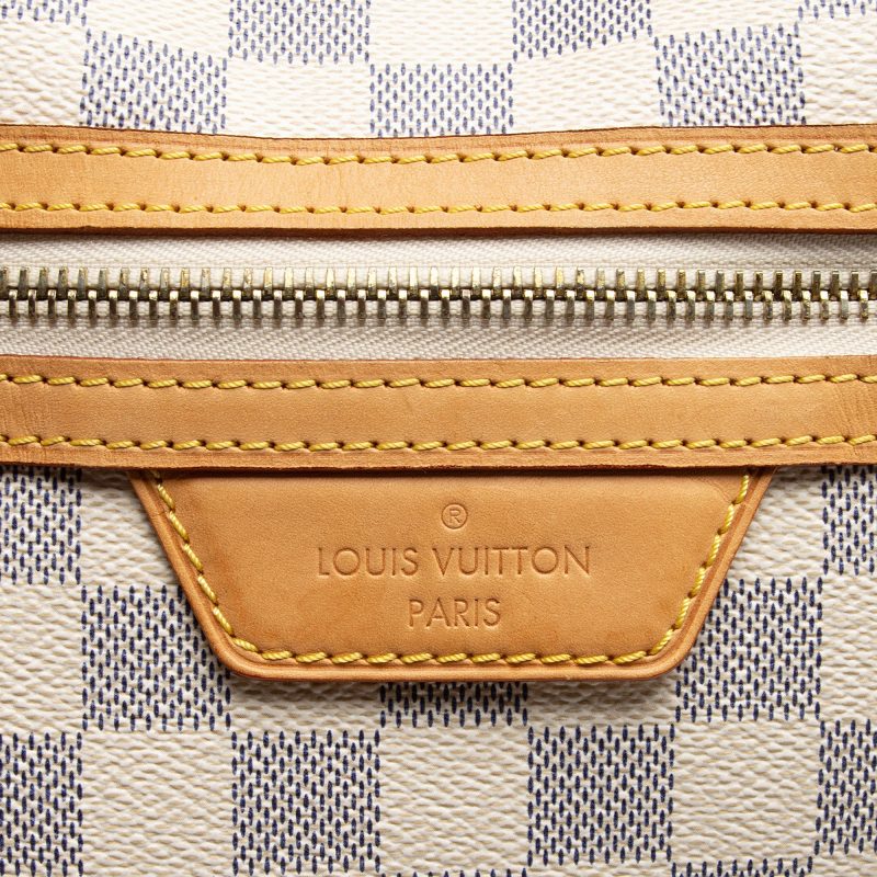 Louis Vuitton Damier Azur Evora MM Tote (tvwu8e) - Image 9
