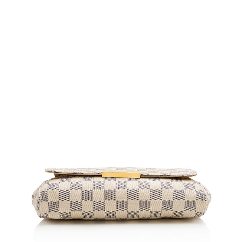 Louis Vuitton Damier Azur Favorite MM Shoulder Bag (22009) - Image 4