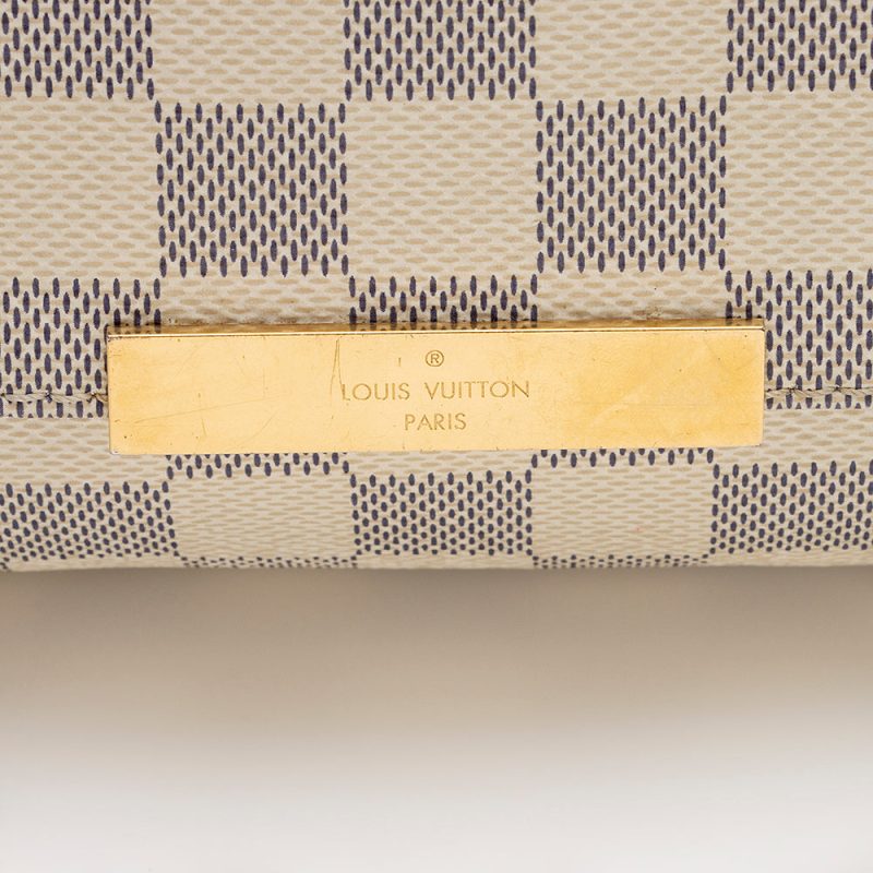 Louis Vuitton Damier Azur Favorite MM Shoulder Bag (22009) - Image 9