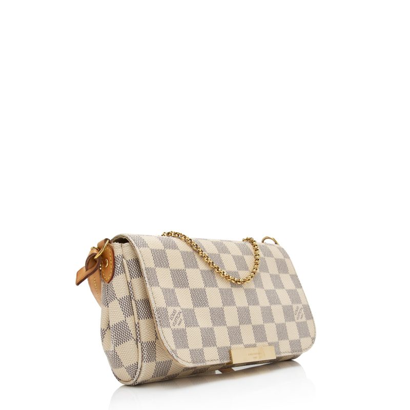 Louis Vuitton Damier Azur Favorite MM Shoulder Bag (Qu1qkL) - Image 2