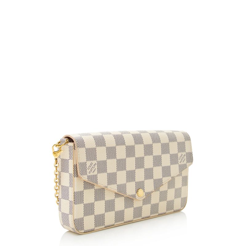 Louis Vuitton Damier Azur Felicie Pochette (21726) - Image 2