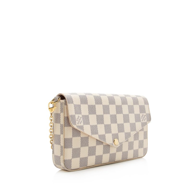 Louis Vuitton Damier Azur Felicie Pochette (22804) - Image 2