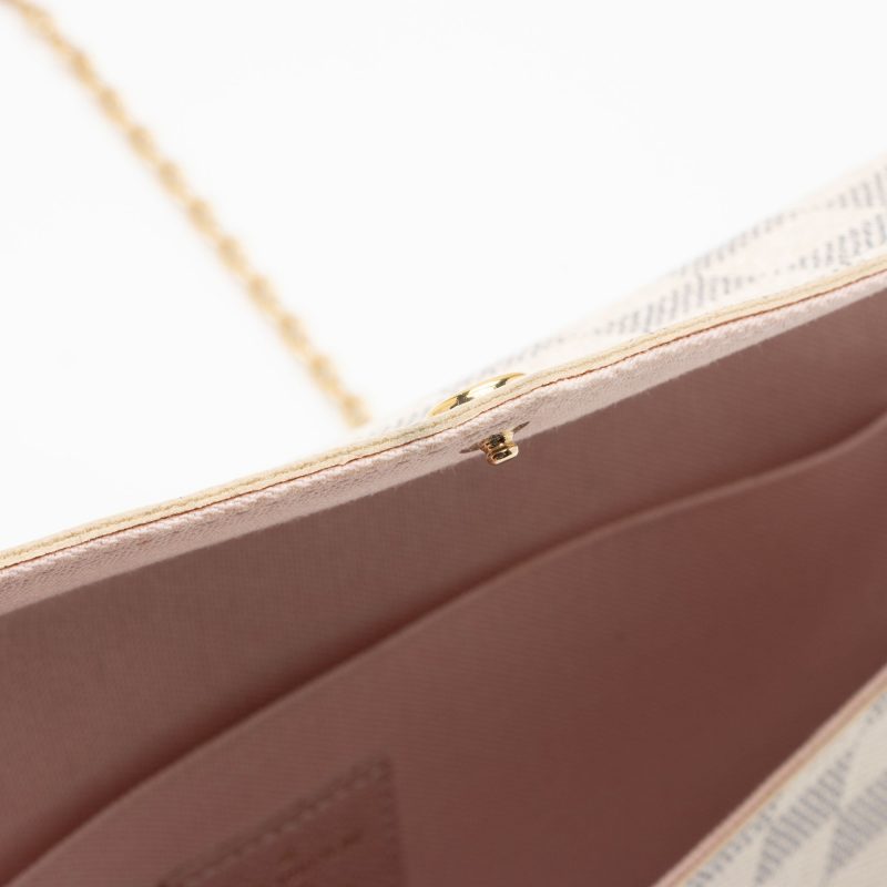 Louis Vuitton Damier Azur Felicie Pochette (NUzzpM) - Image 9
