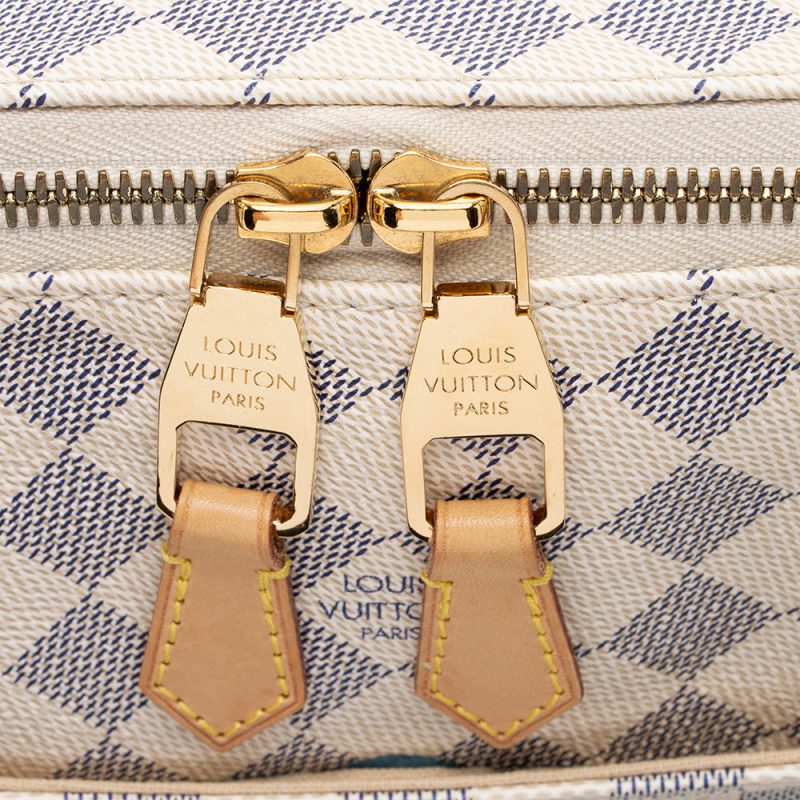 Louis Vuitton Damier Azur Figheri PM Tote (17861) - Image 9