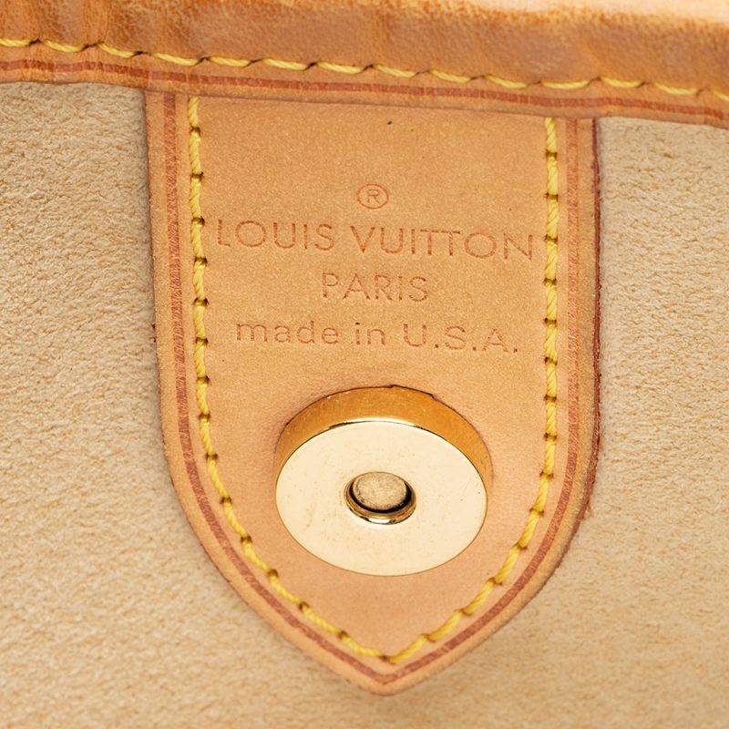 Louis Vuitton Damier Azur Galliera PM Shoulder Bag (21356) - Image 8