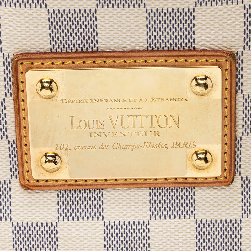 Louis Vuitton Damier Azur Galliera PM Shoulder Bag (21356) - Image 9