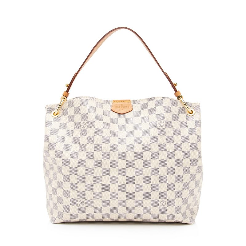 Louis Vuitton Damier Azur Graceful PM Hobo (ASTeO8)