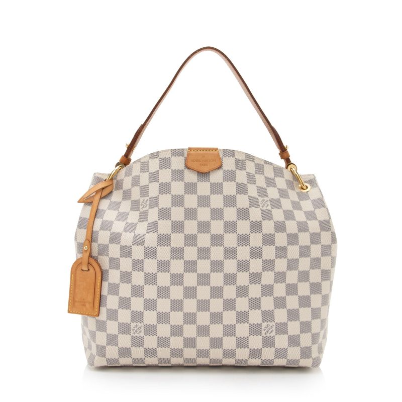 Louis Vuitton Damier Azur Graceful PM Hobo (4ndFPX)