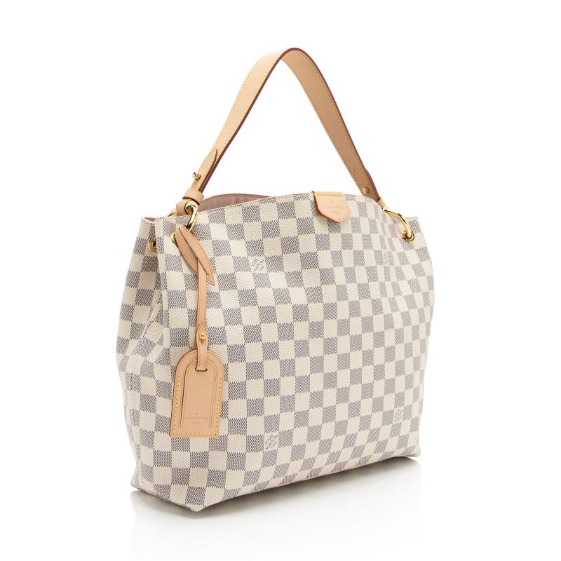 Louis Vuitton Damier Azur Graceful PM Hobo (PJQ6rs) - Image 2