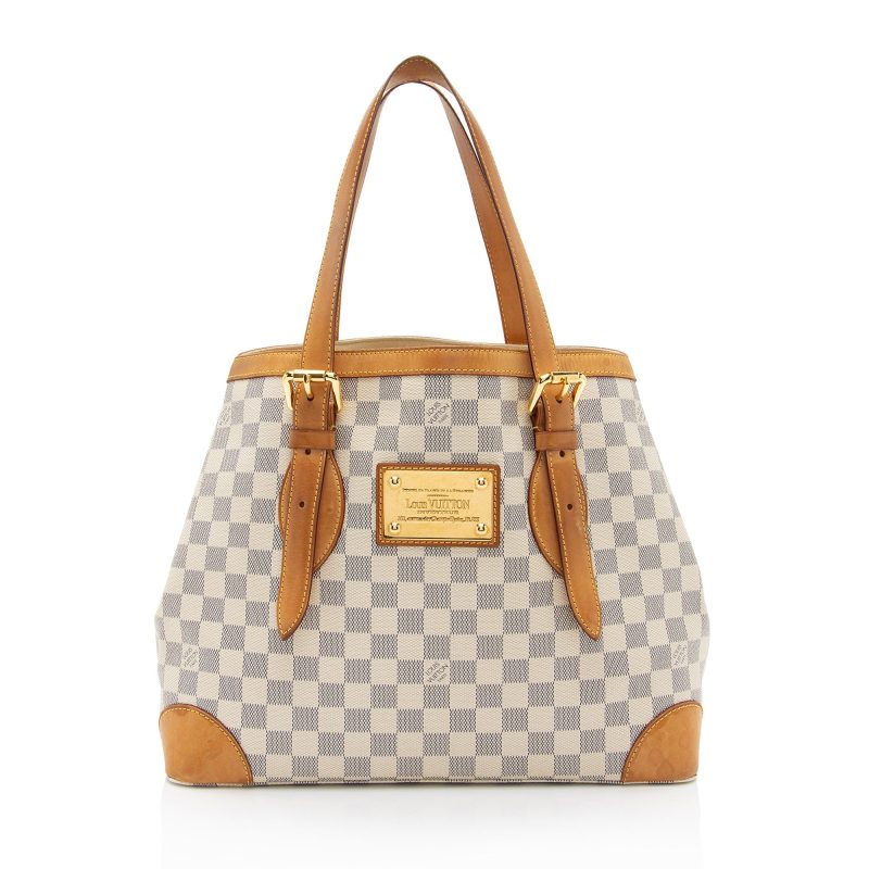 Louis Vuitton Damier Azur Hampstead MM Tote (Fmj5Yy)
