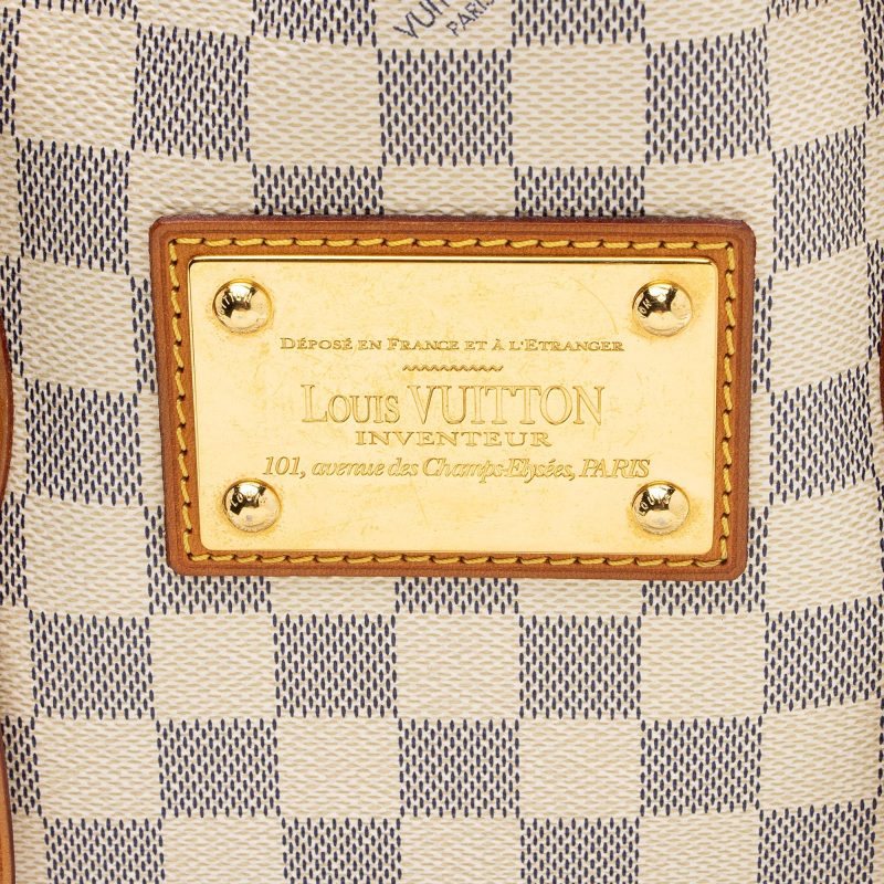 Louis Vuitton Damier Azur Hampstead MM Tote (Fmj5Yy) - Image 9