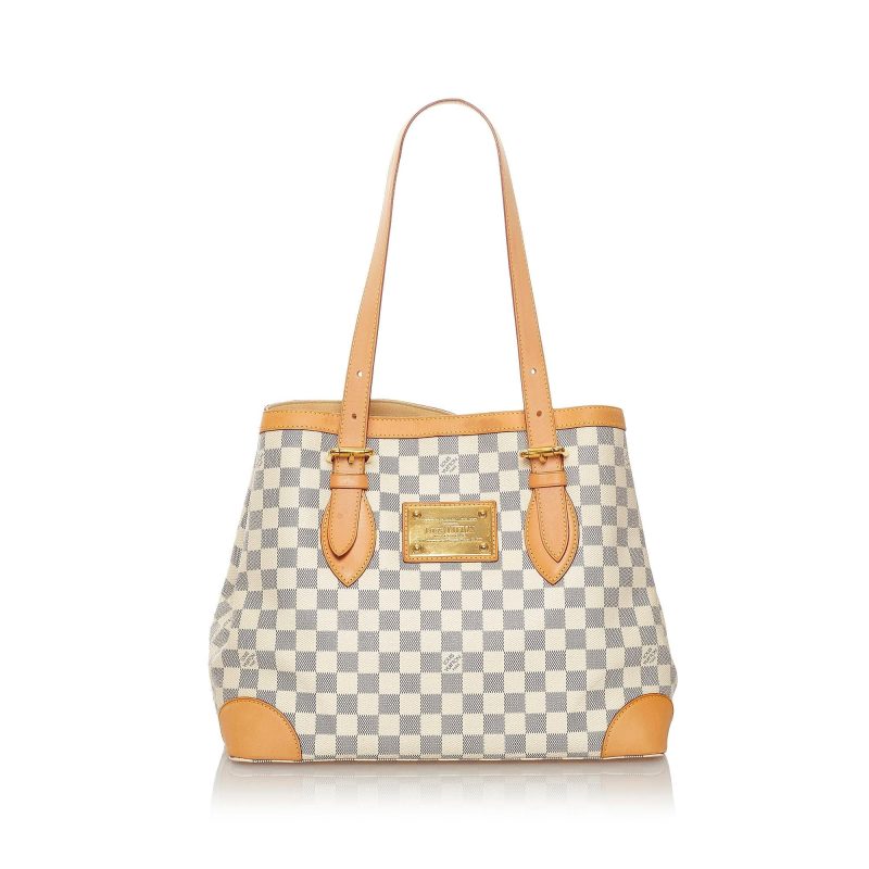 Louis Vuitton Damier Azur Hampstead MM (27935)