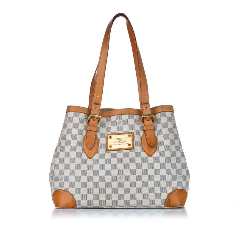 Louis Vuitton Damier Azur Hampstead MM (30098)