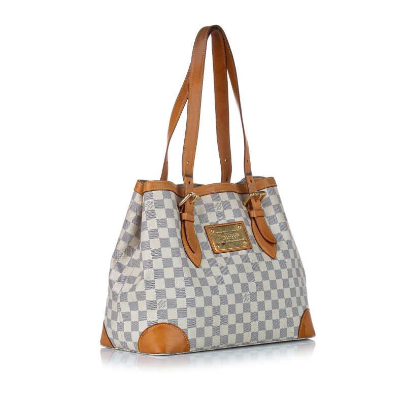 Louis Vuitton Damier Azur Hampstead MM (30098) - Image 2