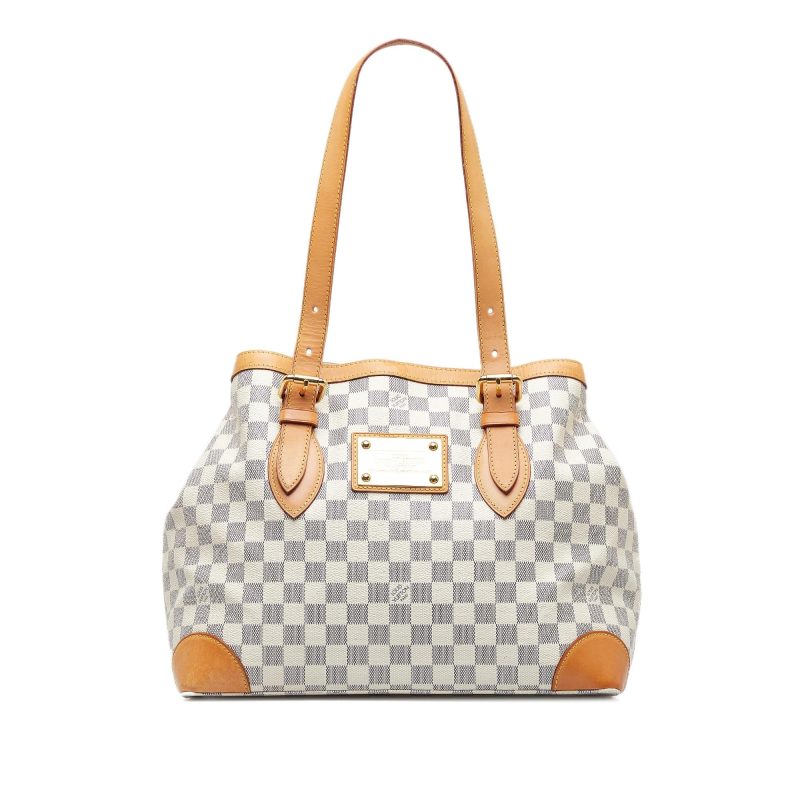 Louis Vuitton Damier Azur Hampstead MM (kaC4mf)