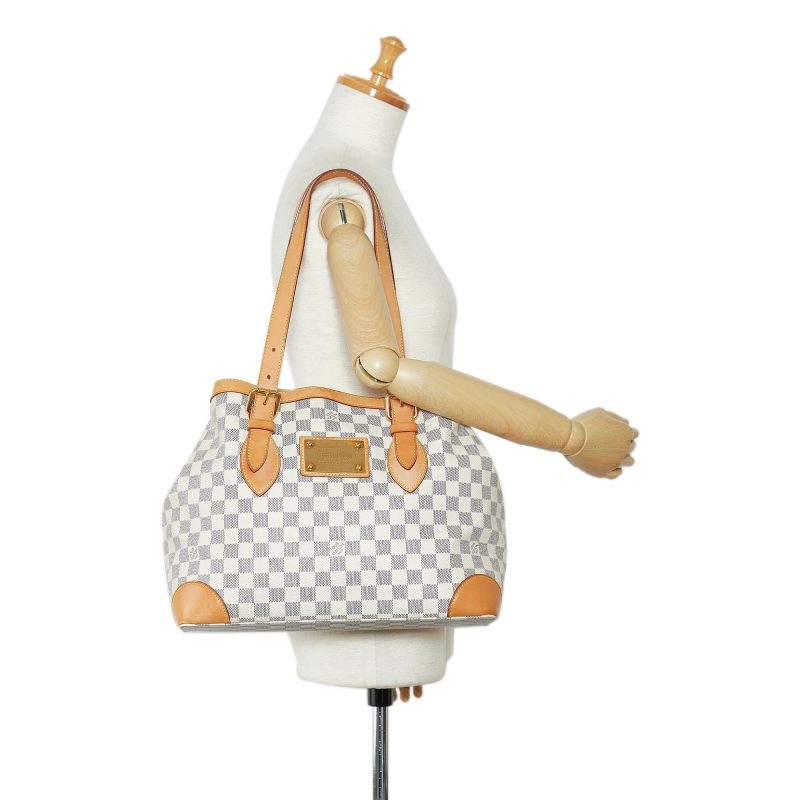 Louis Vuitton Damier Azur Hampstead MM (kaC4mf) - Image 5