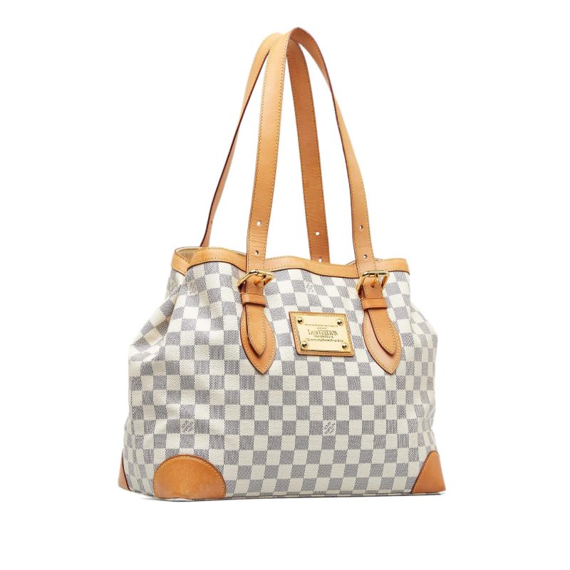 Louis Vuitton Damier Azur Hampstead MM (kaC4mf) - Image 2