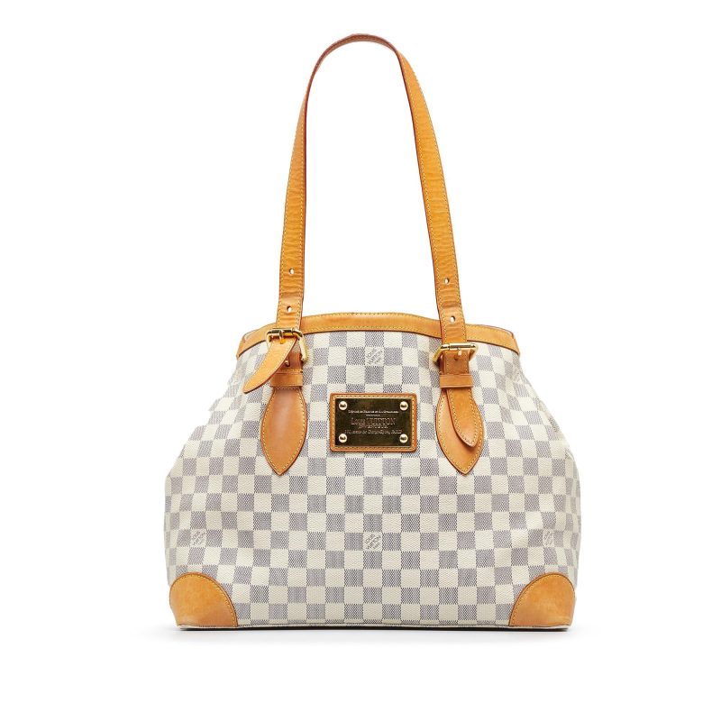 Louis Vuitton Damier Azur Hampstead MM (uzHKGf)