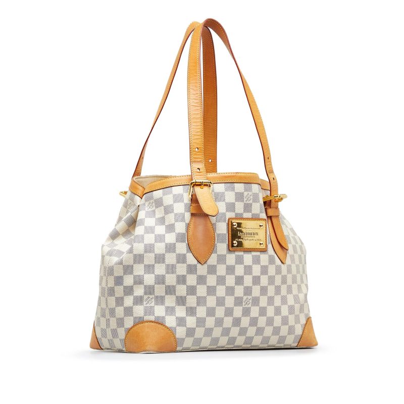 Louis Vuitton Damier Azur Hampstead MM (uzHKGf) - Image 2