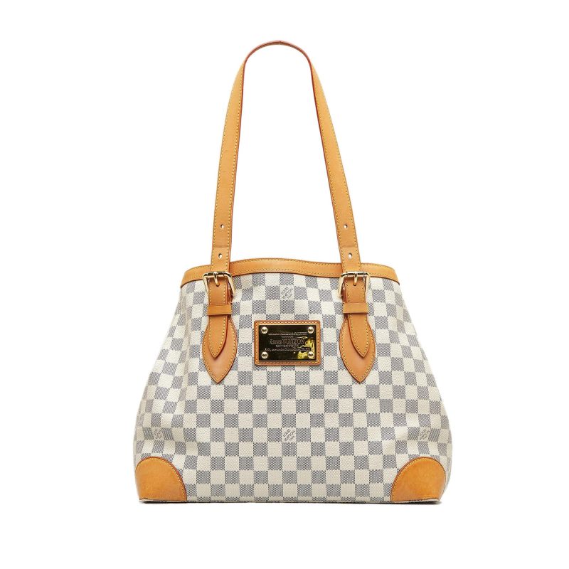 Louis Vuitton Damier Azur Hampstead MM (rvnWY8)