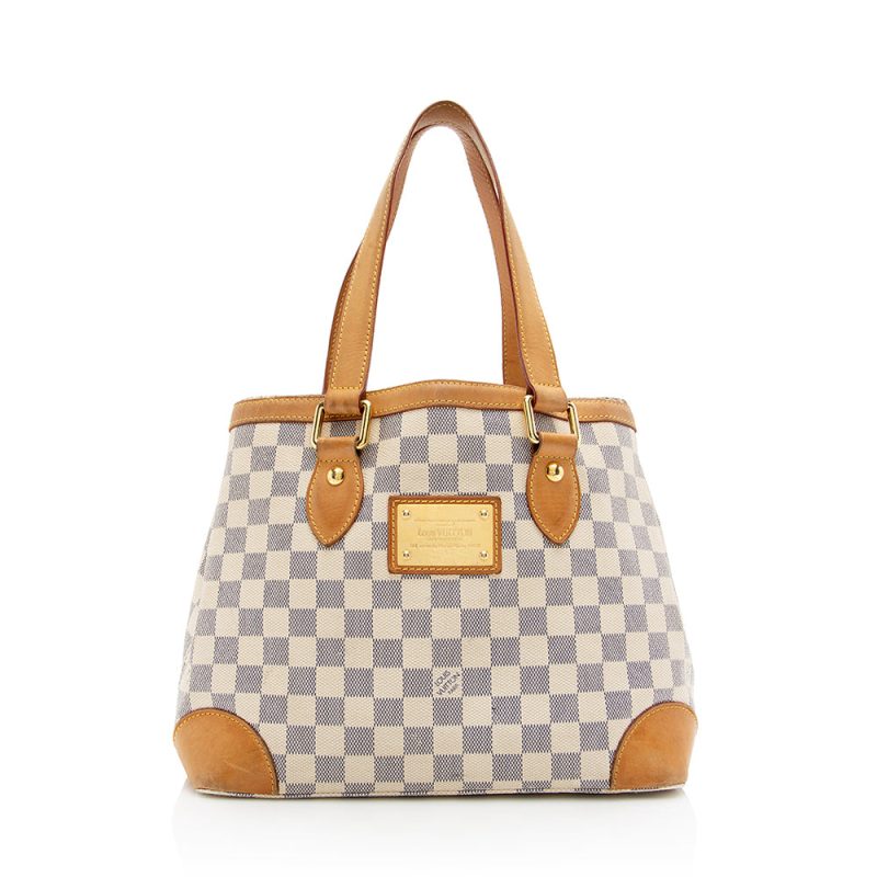 Louis Vuitton Damier Azur Hampstead PM Tote (18404)