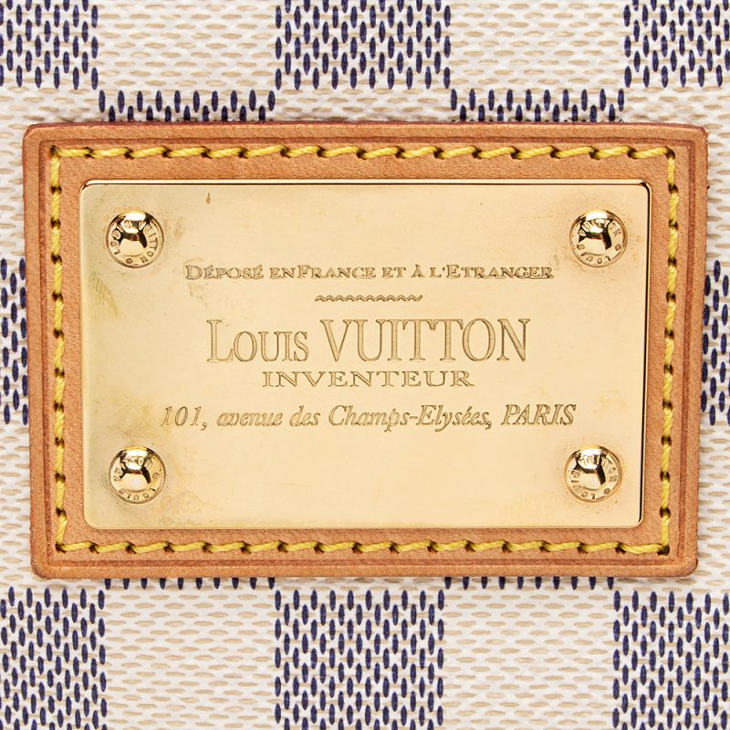 Louis Vuitton Damier Azur Hampstead PM Tote (20601) - Image 9