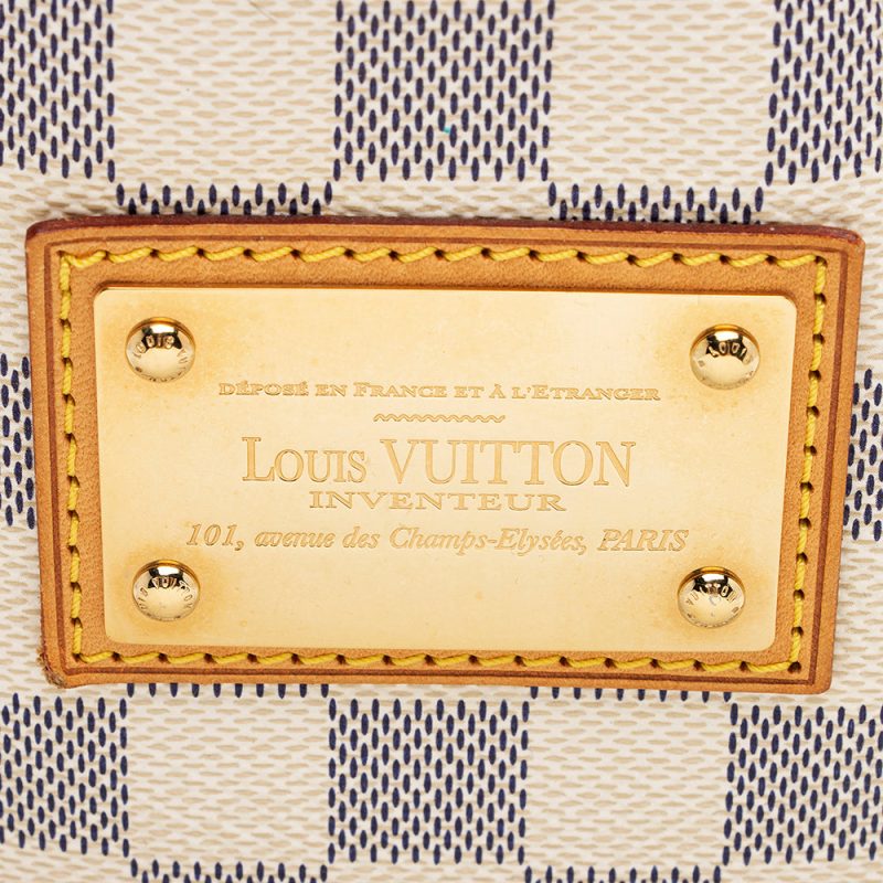 Louis Vuitton Damier Azur Hampstead PM Tote (21257) - Image 9