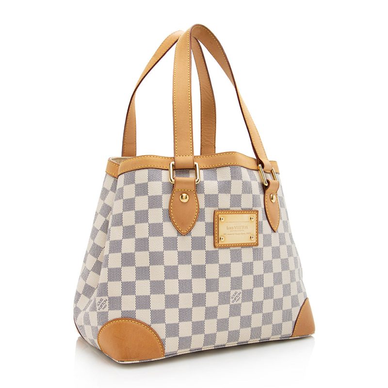 Louis Vuitton Damier Azur Hampstead PM Tote (21257) - Image 2