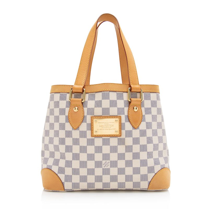 Louis Vuitton Damier Azur Hampstead PM Tote (21258)
