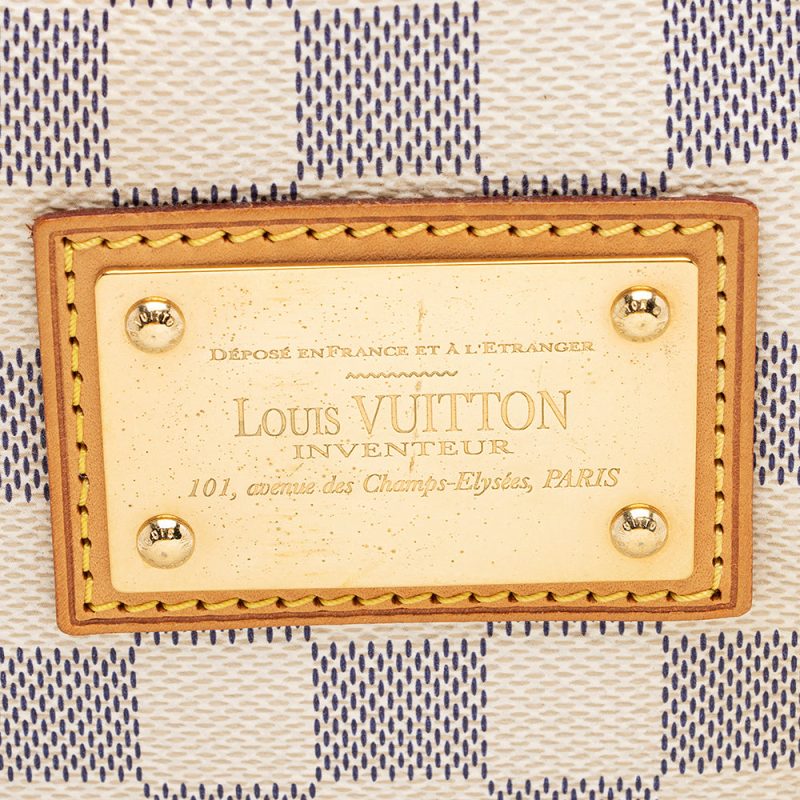 Louis Vuitton Damier Azur Hampstead PM Tote (21258) - Image 9