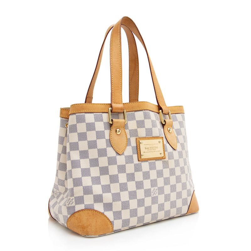 Louis Vuitton Damier Azur Hampstead PM Tote (21259) - Image 2