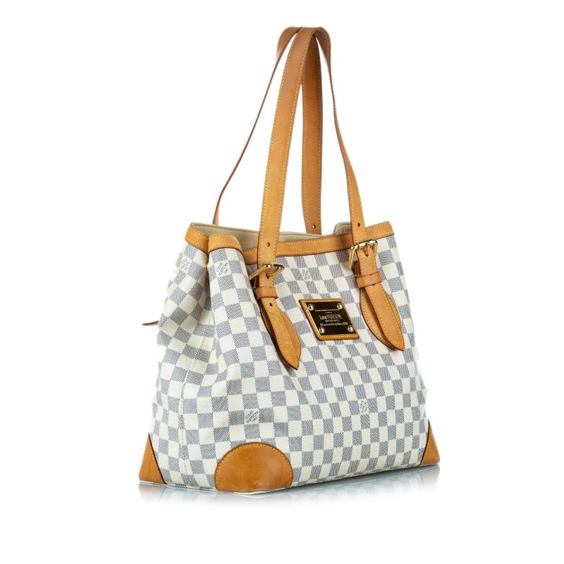 Louis Vuitton Damier Azur Hampstead PM (19789) - Image 2